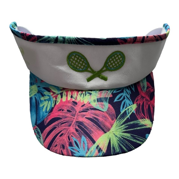 headsweats Accessories - Headsweats Palm Tree Floral Summer Print Tennis Visor